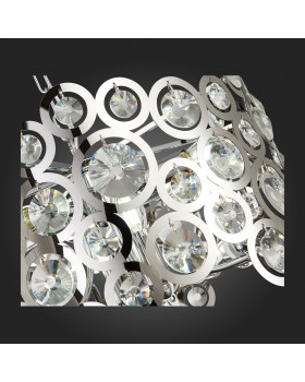 SL1103.103.08 Светильник подвесной ST-Luce Хром/Прозрачный,Хром E14 8*60W LETINA-foto15