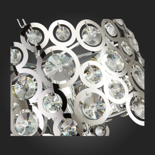 SL1103.103.08 Светильник подвесной ST-Luce Хром/Прозрачный,Хром E14 8*60W LETINA-foto15