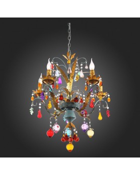 SL426.763.05 Люстра подвесная ST-Luce Разноцветный E14 5*40W JOANNA-foto7