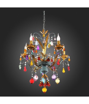 SL426.763.05 Люстра подвесная ST-Luce Разноцветный E14 5*40W JOANNA-foto7