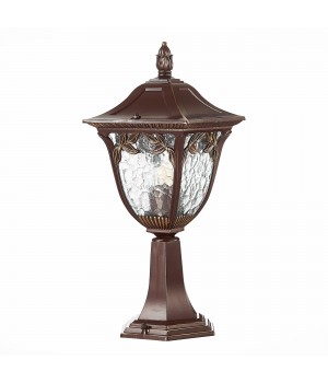 SL083.705.01 Светильник уличный наземный ST-Luce Кофейный/Кофейный, Прозрачный E27 1*60W CHIANI-foto2