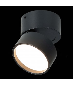 ST651.432.09 Светильник потолочный поворотный Черный LED 1*9W 3000K 720Lm Ra>90 120° IP20 D85xH87 170-240V ST651-foto4