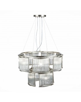 SL1627.103.11 Люстра подвесная ST-Luce Хром/Прозрачный E14 11*40W Velletri-foto11