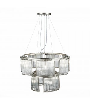 SL1627.103.11 Люстра подвесная ST-Luce Хром/Прозрачный E14 11*40W Velletri-foto11