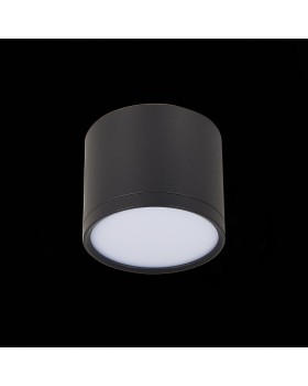ST113.442.09 Светильник потолочный Черный LED 1*9W 4000K 702Lm Ra>80 120° IP20 D88xH75 170-240V RENE-foto4