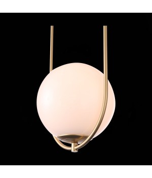 SL1118.203.01 Светильник подвесной ST-Luce Золотистый/Белый E27 1*40W PENOLO-foto6