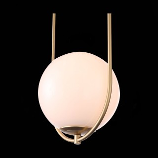 SL1118.203.01 Светильник подвесной ST-Luce Золотистый/Белый E27 1*40W PENOLO-foto6