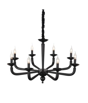 SL1114.403.08 Люстра подвесная ST-Luce Черный E14 8*40W FORTEZA-foto11