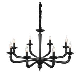 SL1114.403.08 Люстра подвесная ST-Luce Черный E14 8*40W FORTEZA-foto11