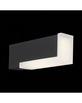 SL096.401.02 Светильник уличный настенный ST-Luce Черный/Белый LED 1*6W 4000K POSTO-foto6