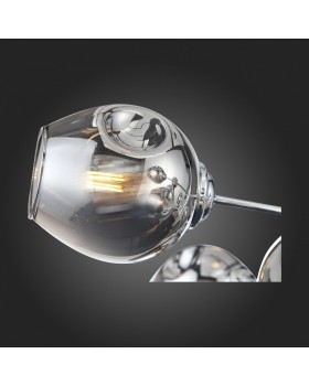 SL1500.103.12 Светильник подвесной ST-Luce Хром/Дымчатый E14 12*40W FOVIA-foto4