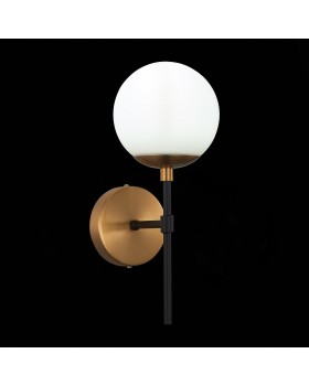 SL1203.401.01 Бра ST-Luce Бронза,Черный/Белый E27 1*40W LIMANO-foto3