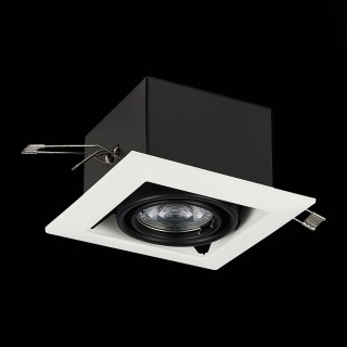 ST250.548.01 Св-к встр. Черный GU10 1*50W  L126xW126xH70 220V Без ламп HEMI-foto5