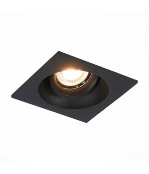 ST208.418.01 Св-к встр. Мат. черный GU10 1*50W L94xW94xH40 220V Без ламп MISURA-foto3
