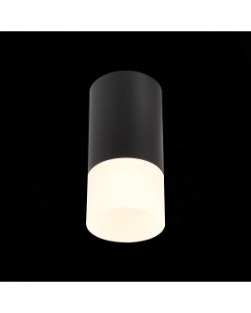 ST100.412.01 Светильник потолочный Черный GU10 1*50W IP20 D64xH131 220V Без ламп OTTU-foto3