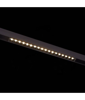 ST361.446.18 Магнитный трековый светильник Черный LED 1*18W 4000K 1 407Lm Ra>80 36° IP20 L331xW22xH44 48V SEIDE-foto4