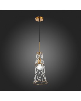 SL1016.203.01 Светильник подвесной ST-Luce Золотистый/Золотистый, Прозрачный E27 1*60W NARRIO-foto9