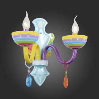 SL672.781.02 Бра ST-Luce Разноцветный/Разноцветный E14 2*40W ORNATO-foto8