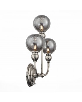 SL552.101.03 Бра ST-Luce Никель/Дымчатый G9 3*5W FUNHI-foto3