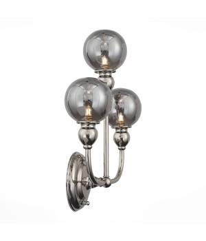 SL552.101.03 Бра ST-Luce Никель/Дымчатый G9 3*5W FUNHI-foto3