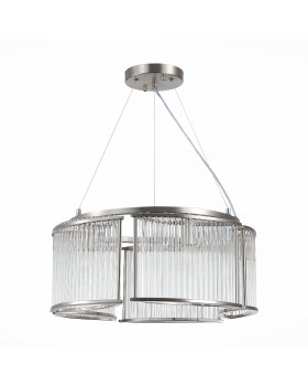 SL1627.103.05 Люстра подвесная ST-Luce Хром/Прозрачный E14 5*40W Velletri-foto2