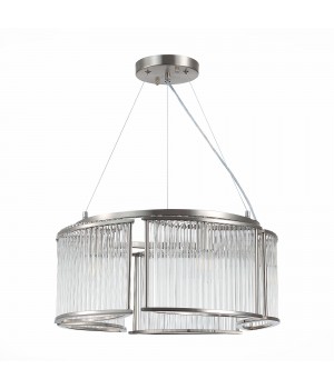 SL1627.103.05 Люстра подвесная ST-Luce Хром/Прозрачный E14 5*40W Velletri-foto2