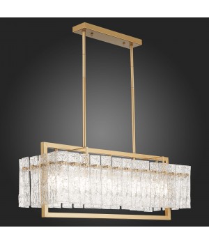 SL1632.203.05 Люстра подвесная ST-Luce Шампань/Прозрачный E14 5*60W MIRA-foto6