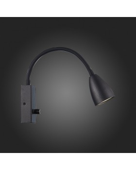 SL1014.401.01 Светильник настенный ST-Luce Черный/Черный GU10 1*3W AMIO-foto8