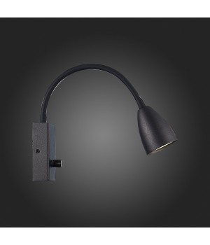 SL1014.401.01 Светильник настенный ST-Luce Черный/Черный GU10 1*3W AMIO-foto8