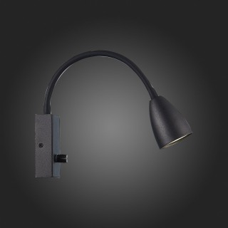 SL1014.401.01 Светильник настенный ST-Luce Черный/Черный GU10 1*3W AMIO-foto8