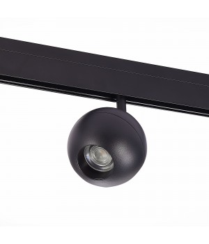 ST354.446.12 Магнитный трековый светильник Черный LED 1*12W 4000K 680Lm Ra>80 36° IP20 L120xW100xH195 48V BOLE-foto2