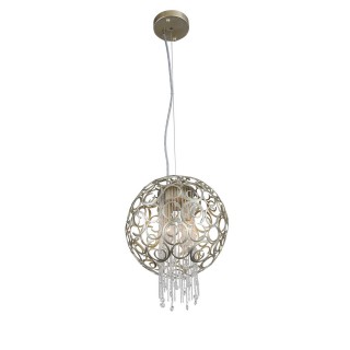 SL1101.203.02 Люстра подвесная ST-Luce Шампань/Шампань, Прозрачный E14 2*40W DOLCIMA-foto2