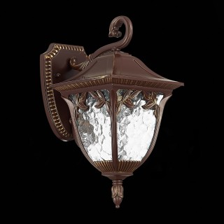 SL083.701.01 Светильник уличный настенный ST-Luce Кофейный/Кофейный, Прозрачный E27 1*60W CHIANI-foto5
