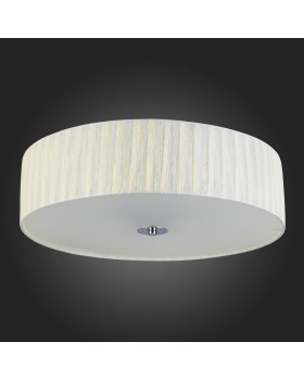 SL357.502.05 Светильник потолочный ST-Luce Хром/Слоновая Кость E14 5*40W RONDELLA-foto8