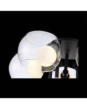 SL1483.402.05 Светильник потолочный ST-Luce Черный/Прозрачный, Белый G9 5*5W ELLETO-foto9