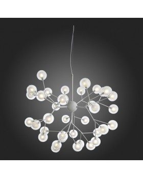 SL376.503.36 Люстра подвесная ST-Luce Белый/Белый,Прозрачный G4 LED 36*2W DEMELE-foto8