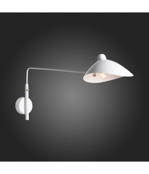 SL305.501.01 Светильник настенный ST-Luce Белый/Белый E27 1*60W SPRUZZO-foto5