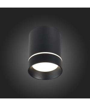 ST115.442.07 Светильник потолочный Черный LED 1*7W 4000K 490Lm Ra>90 120° IP20 D79xH100 170-240V ST115-foto4