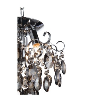 SL846.102.03 Люстра подвесная ST-Luce Темный хром/Тонированный черный E14 3*40W ORECCHINI-foto14