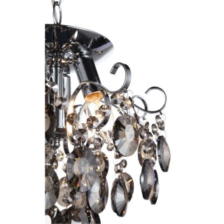 SL846.102.03 Люстра подвесная ST-Luce Темный хром/Тонированный черный E14 3*40W ORECCHINI-foto14