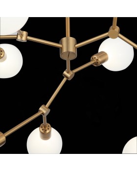 SL413.212.09 Люстра потолочная ST-Luce Латунь E27 9*40W TAVERE-foto11