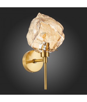 SL1175.301.01 Бра ST-Luce латунь/янтарный E14 1*40W Portici-foto6