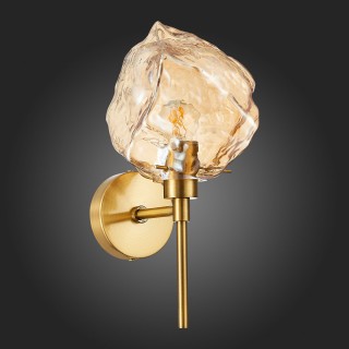 SL1175.301.01 Бра ST-Luce латунь/янтарный E14 1*40W Portici-foto6