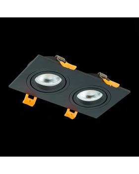 ST251.408.02 Св-к встр. Черный GU10 2*50W IP20 L170xW92xH27 220V Без ламп ST251-foto5