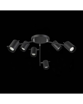 SL597.402.06 Светильник потолочный ST-Luce Черный/Черный GU10 6*3W FANALE-foto4