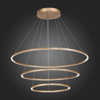 ST605.243.114 Светильник подвесной ST-Luce Золотистый/Белый LED 1*114W 4000K ST605 DOWN-foto4