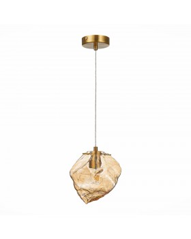 SL1175.303.01 Подвес ST-Luce латунь/янтарный E14 1*40W Portici-foto2