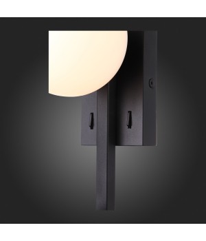 SL1581.401.02 Светильник настенный ST-Luce Черный/Белый LED 2*1+4W 3200K BOTELLI-foto12