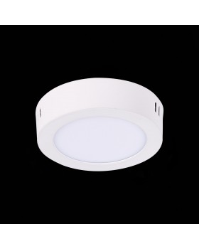 ST112.542.06 Светильник настенно-потолочный Белый LED 1*6W 4000K 370Lm Ra80 120° IP20 D110xH28 90-265V NUBES-foto6