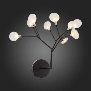 SL411.421.09 Бра ST-Luce Черный/Белый G4 9*1,5W RICCARDO-foto7